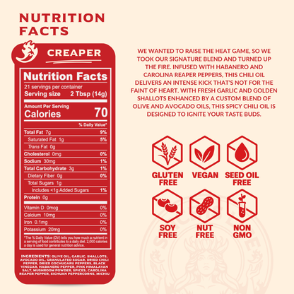 CREAPER CHOIL - Extra Spicy - (Formerly "Spicy")