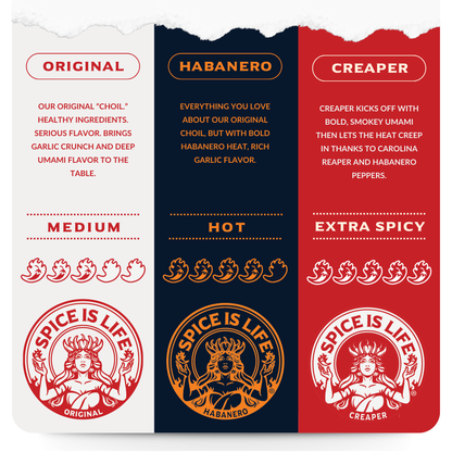 CREAPER CHOIL - Extra Spicy - (Formerly "Spicy") - 9oz.